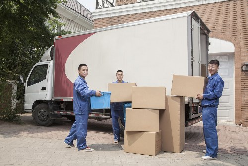 Mobile self storage container delivered in Brimsdown