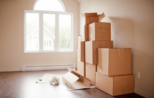 Packing supplies for house removals in Brimsdown including boxes and tape