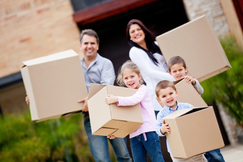 Packing and loading furniture for a local Brimsdown move