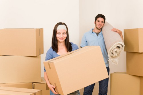 Well-planned household storage setup in Brimsdown