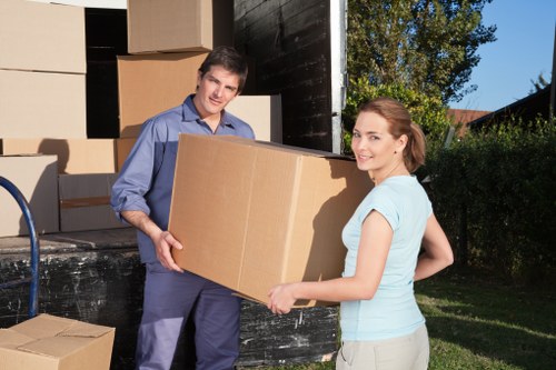 Organized packing services in Brimsdown with labelled moving boxes